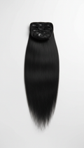 Extensions à clips noir profond